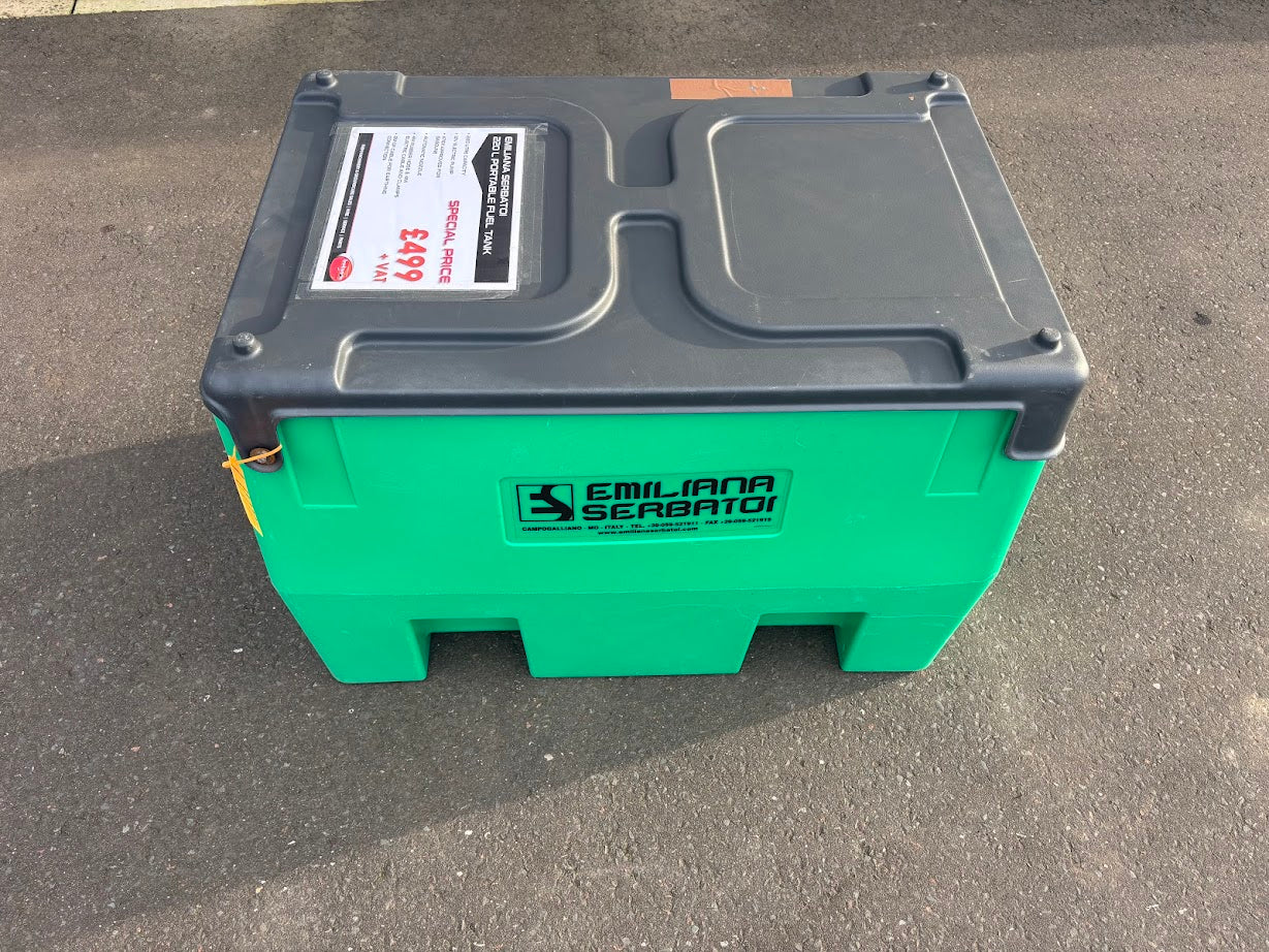220 LITRE PORTABLE PETROL TANK