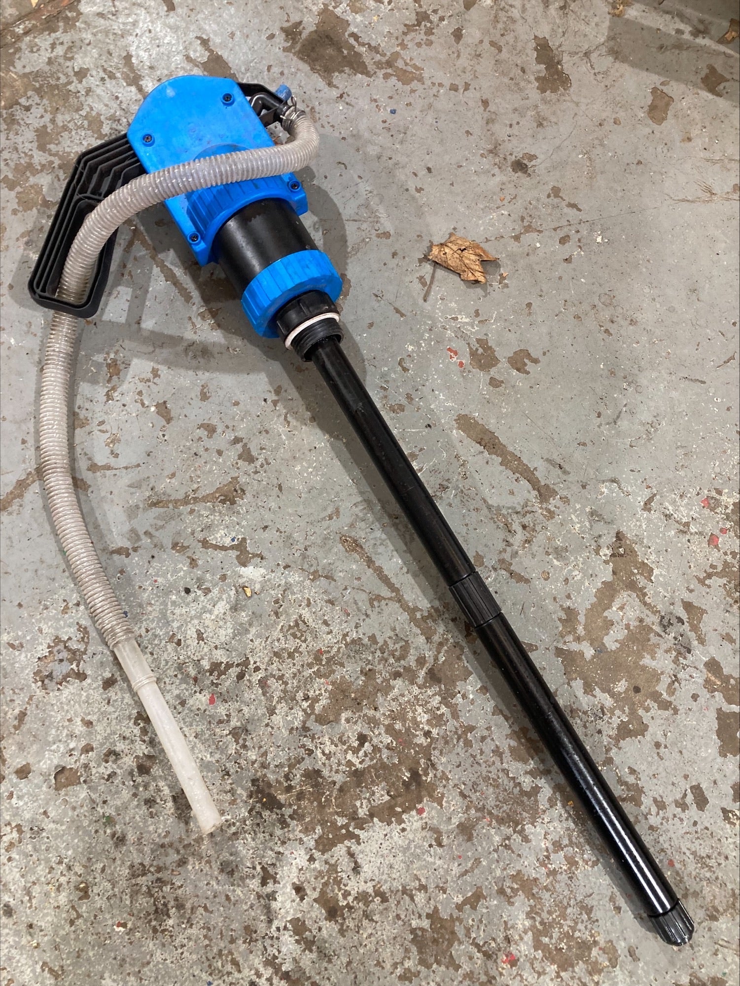 AD Blue Barrel hand pump