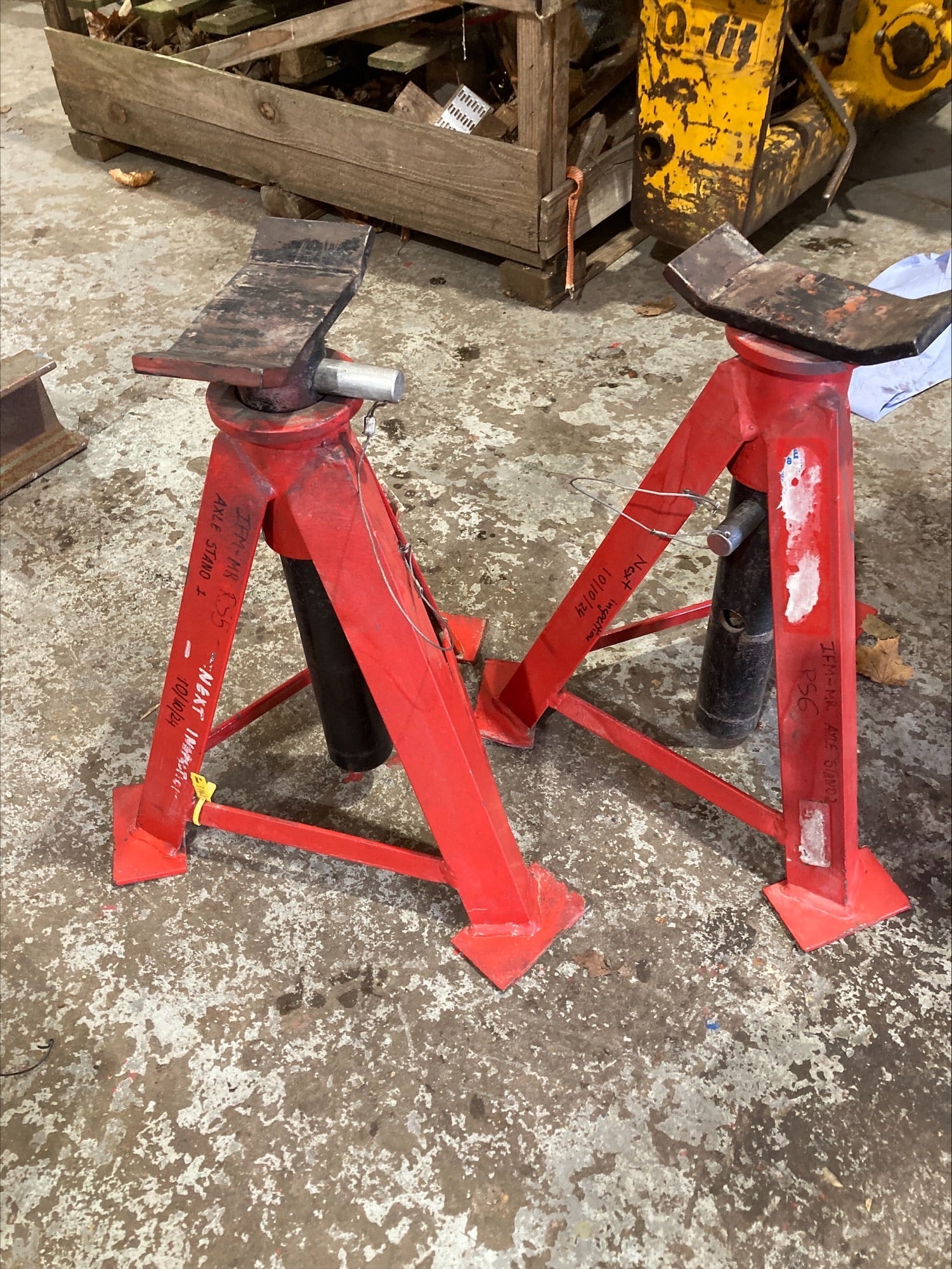 Axle Stands RS5, RS6, 7.5T