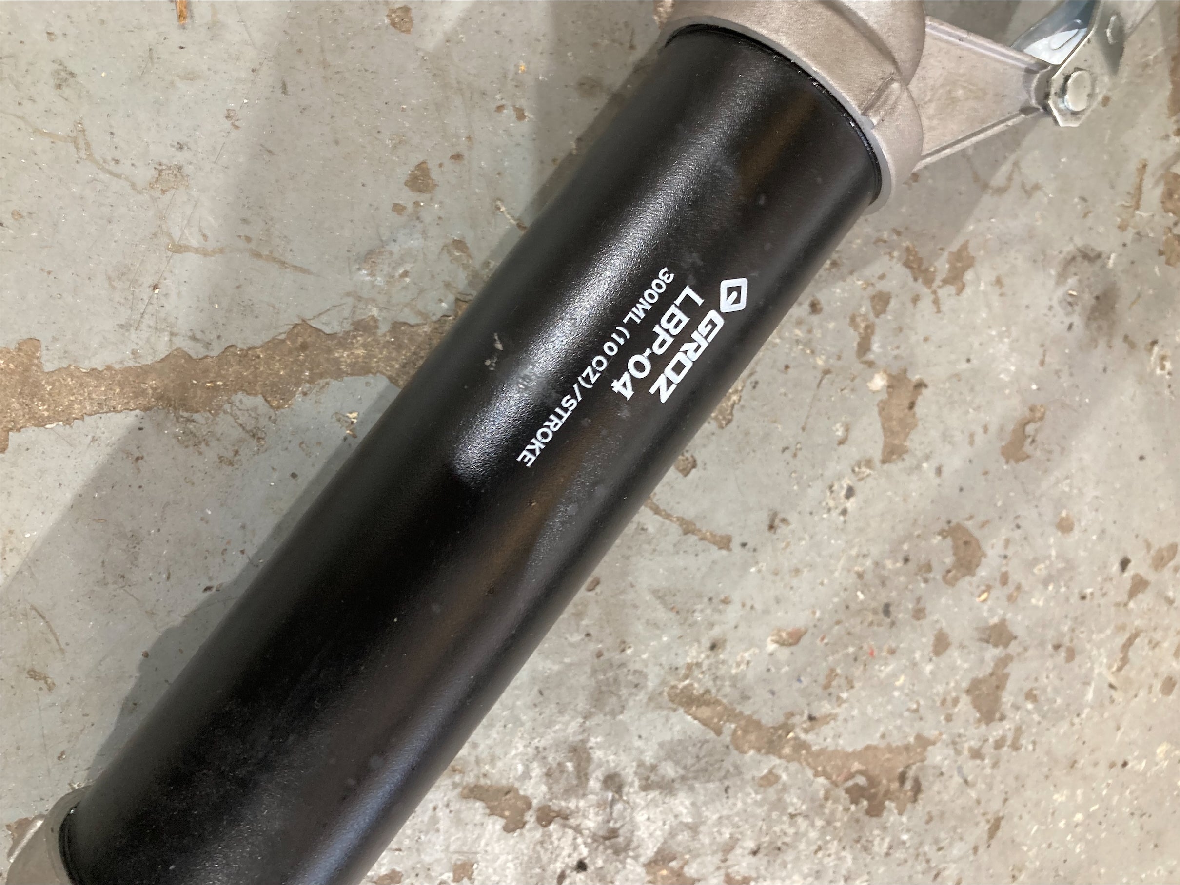 Black Groz Barrel Pump