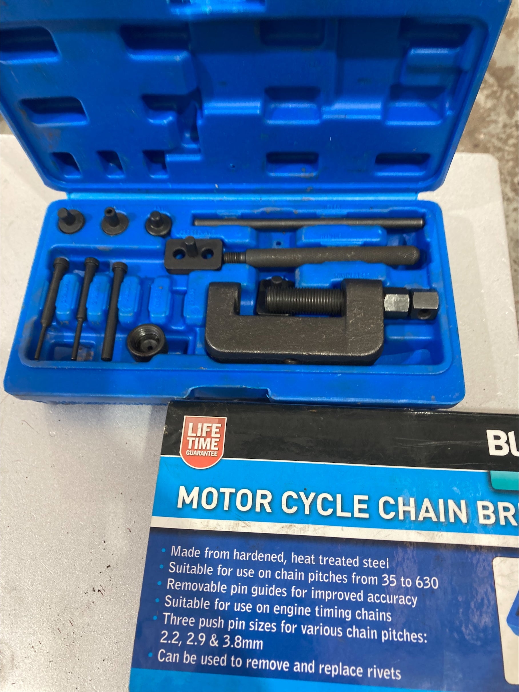 Bluespot Motorcycle Chain Breaker