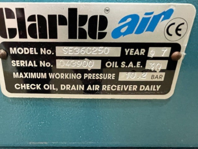 Clarke Air Compressor 200L