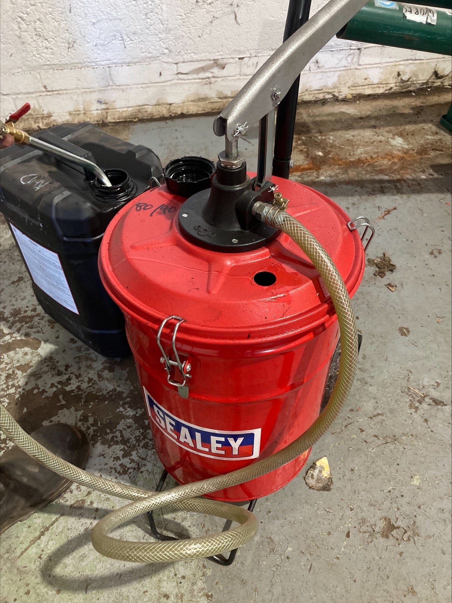 Sealey Gear Oil Pump Trolley