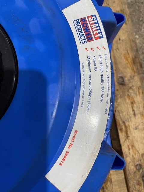 Sealey Retractable Hose Reel 15m