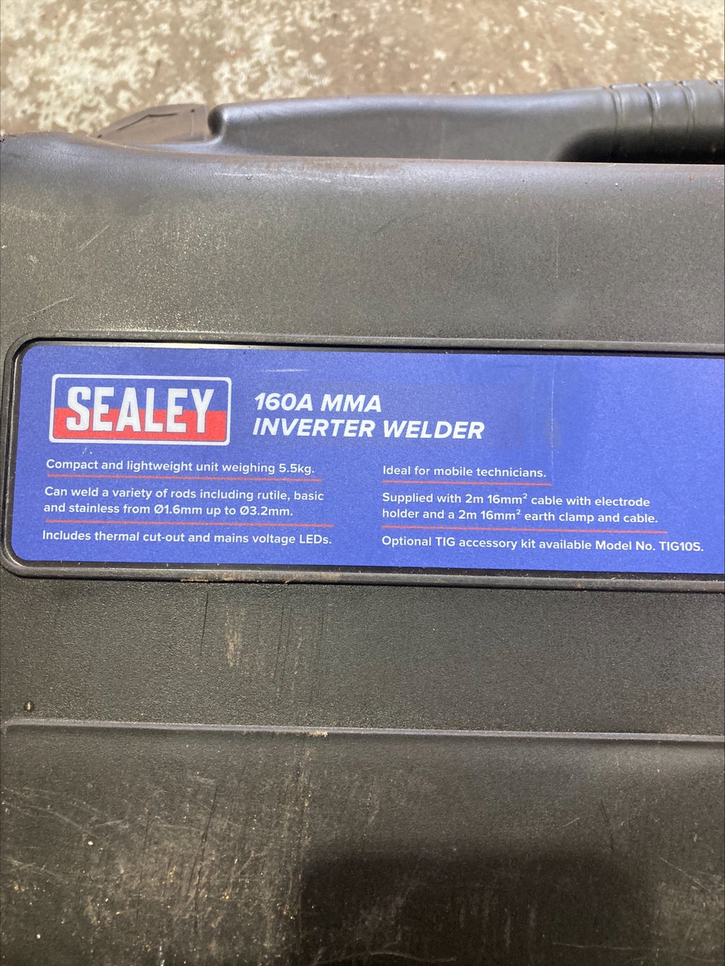 Sealey 160A Inverter Welder
