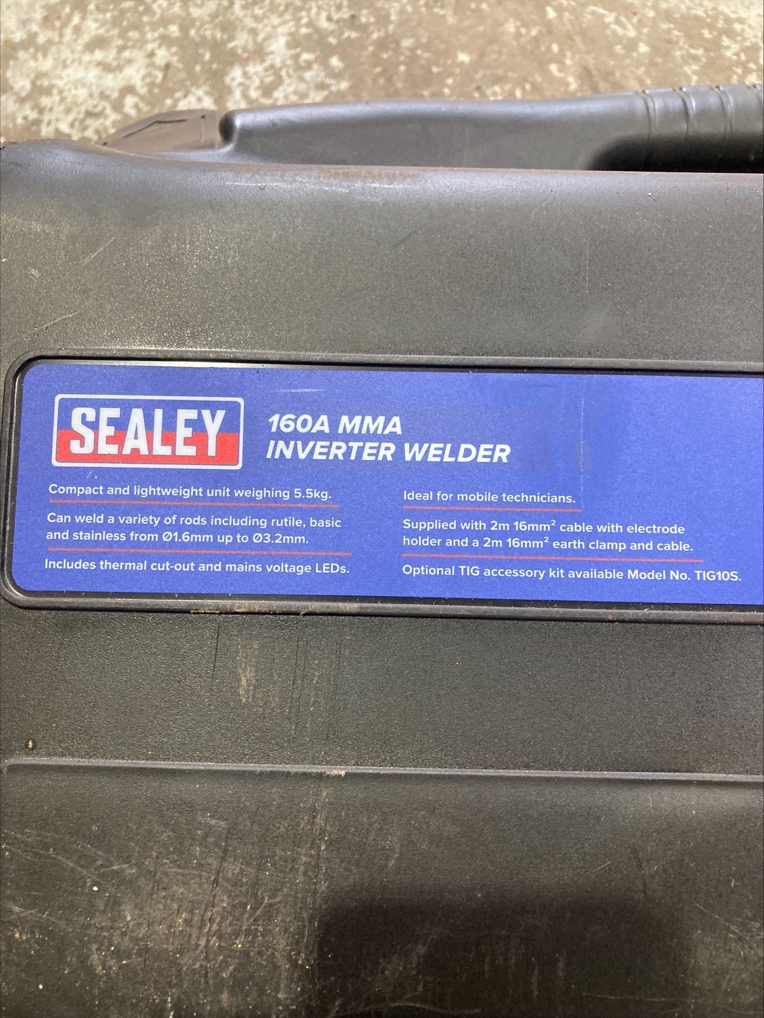 Sealey 160A Inverter Welder