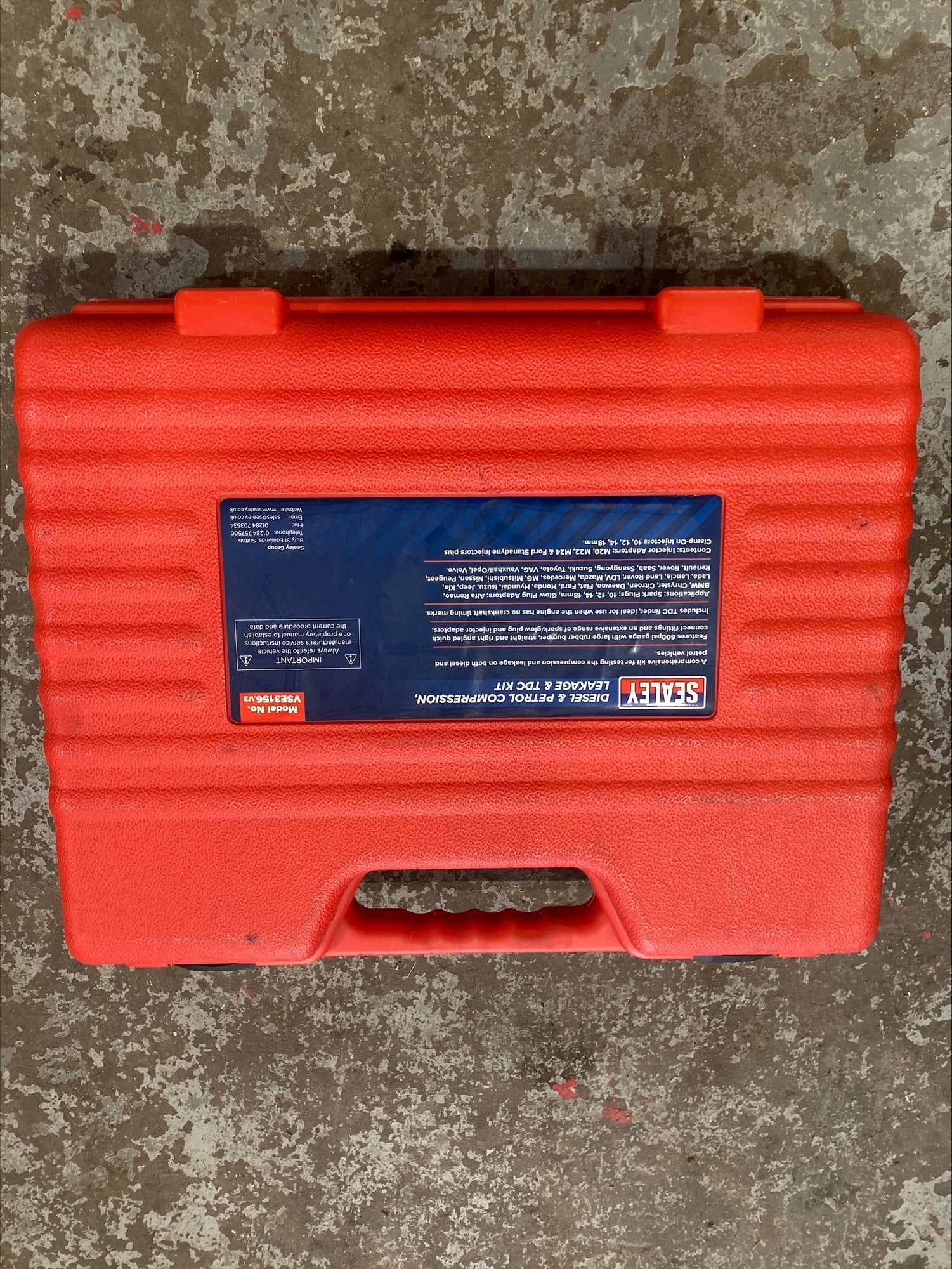 Sealey Diesel Compression Tester