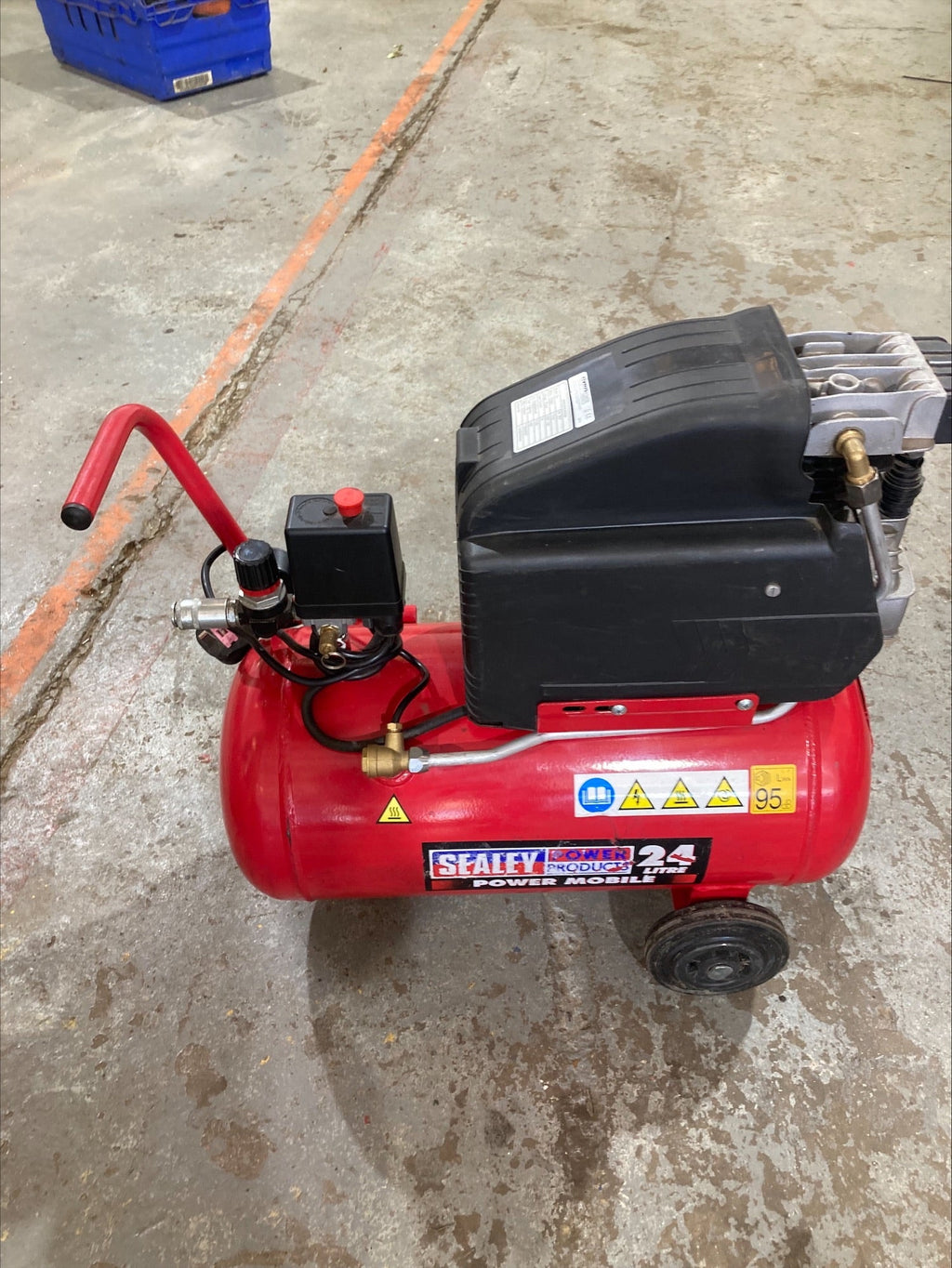 Sealey 24L Air Compressor