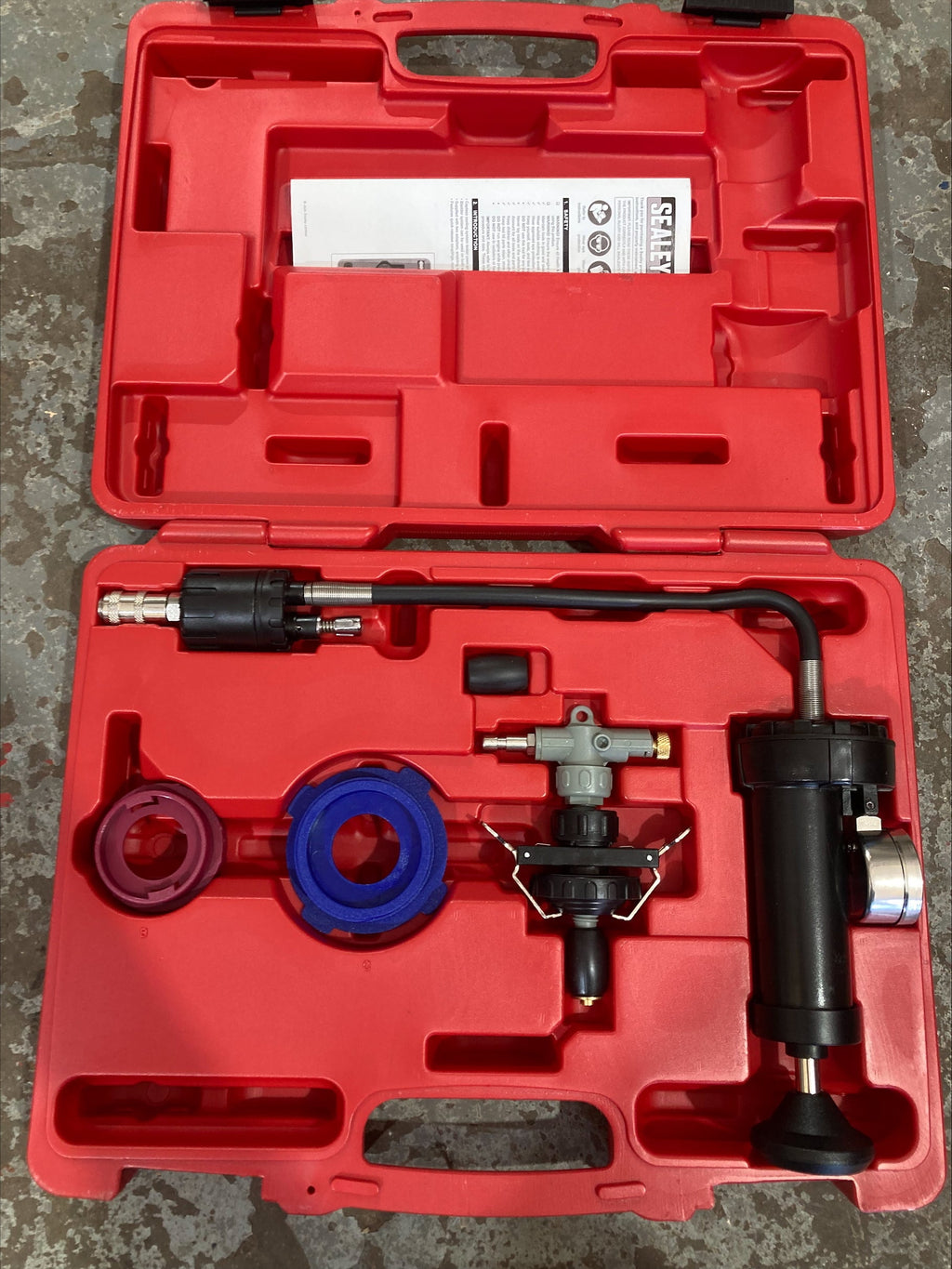 Sealey Cooling System Pressure Tester