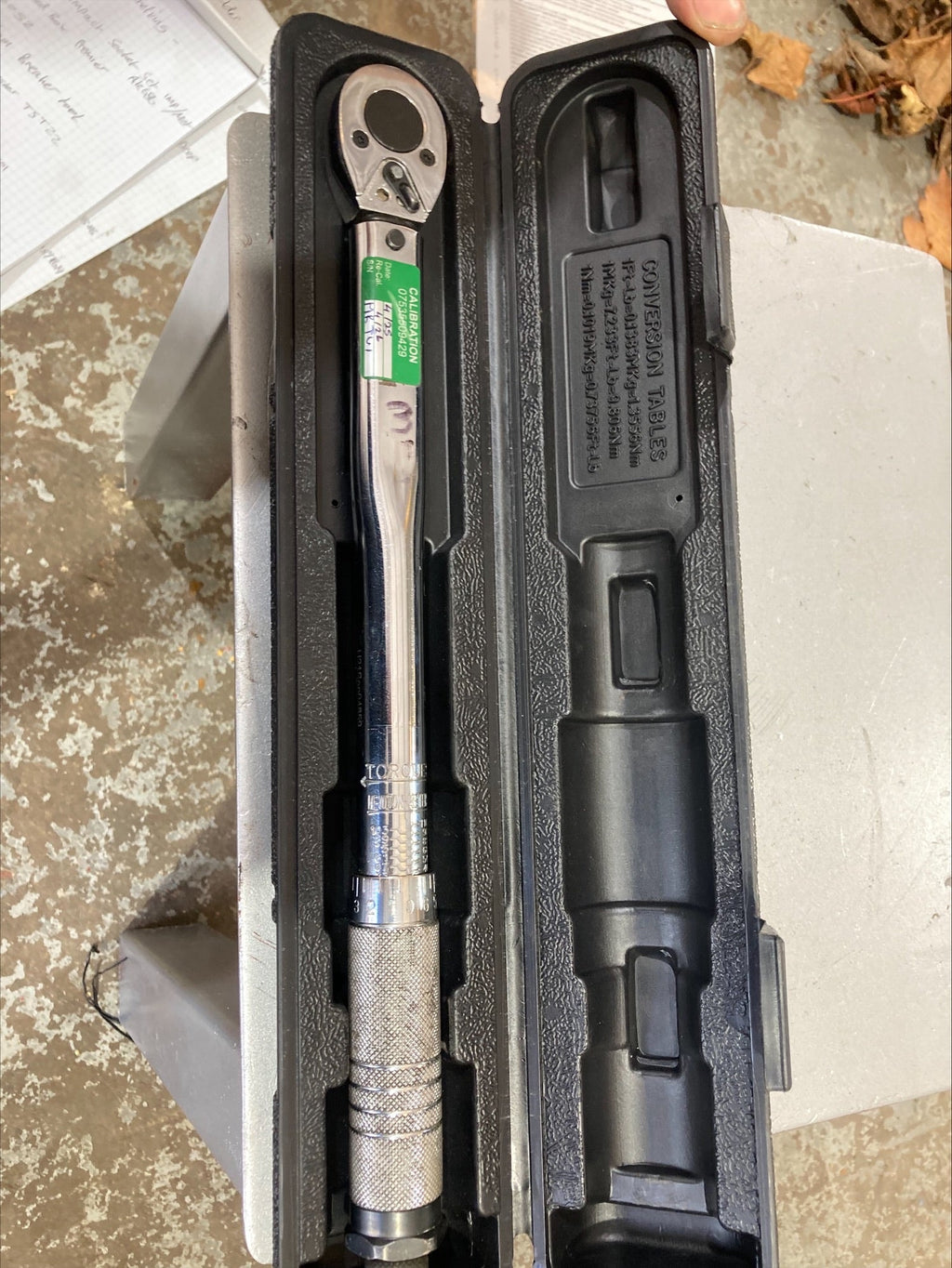 Siegal 3/8 Sq Drive Torque Wrench
