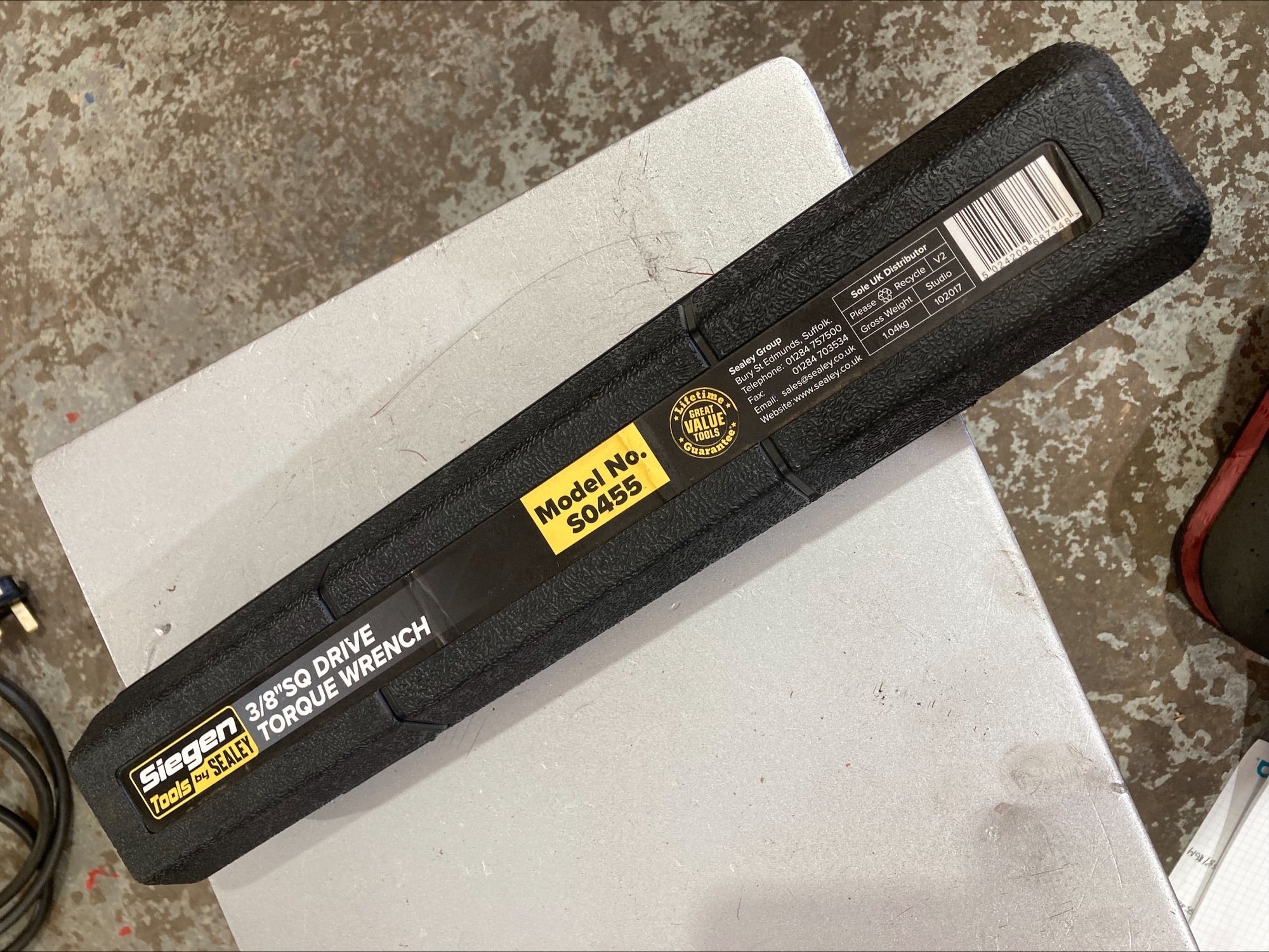 Siegal 3/8 Sq Drive Torque Wrench