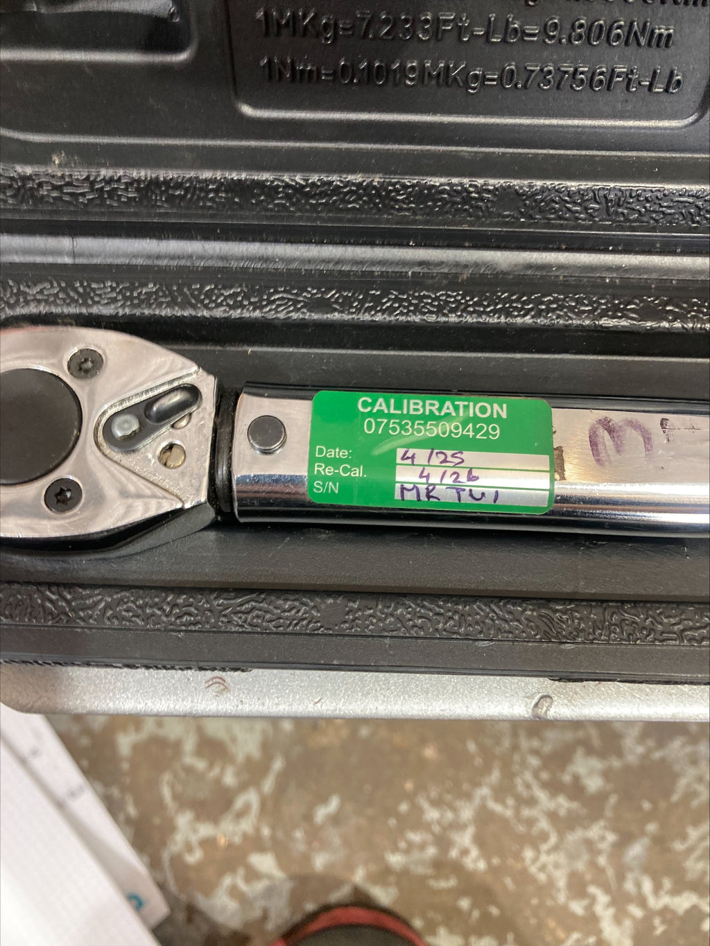 Siegal 3/8 Sq Drive Torque Wrench