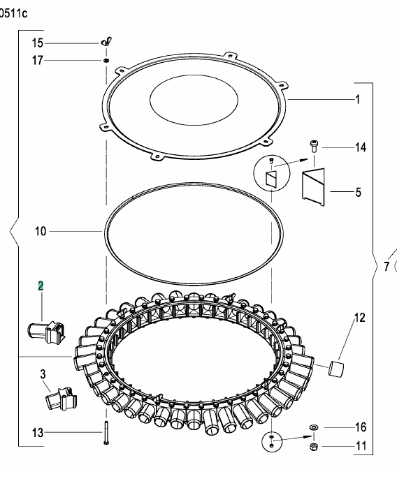 Seed Tube Socket Long